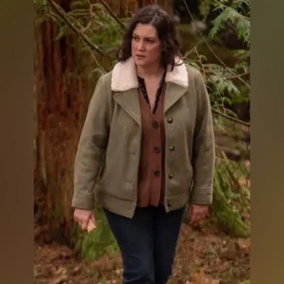 Size 2x Old Navy Soft Brushed Shearling Trim Jacket - Picture 8 of 9